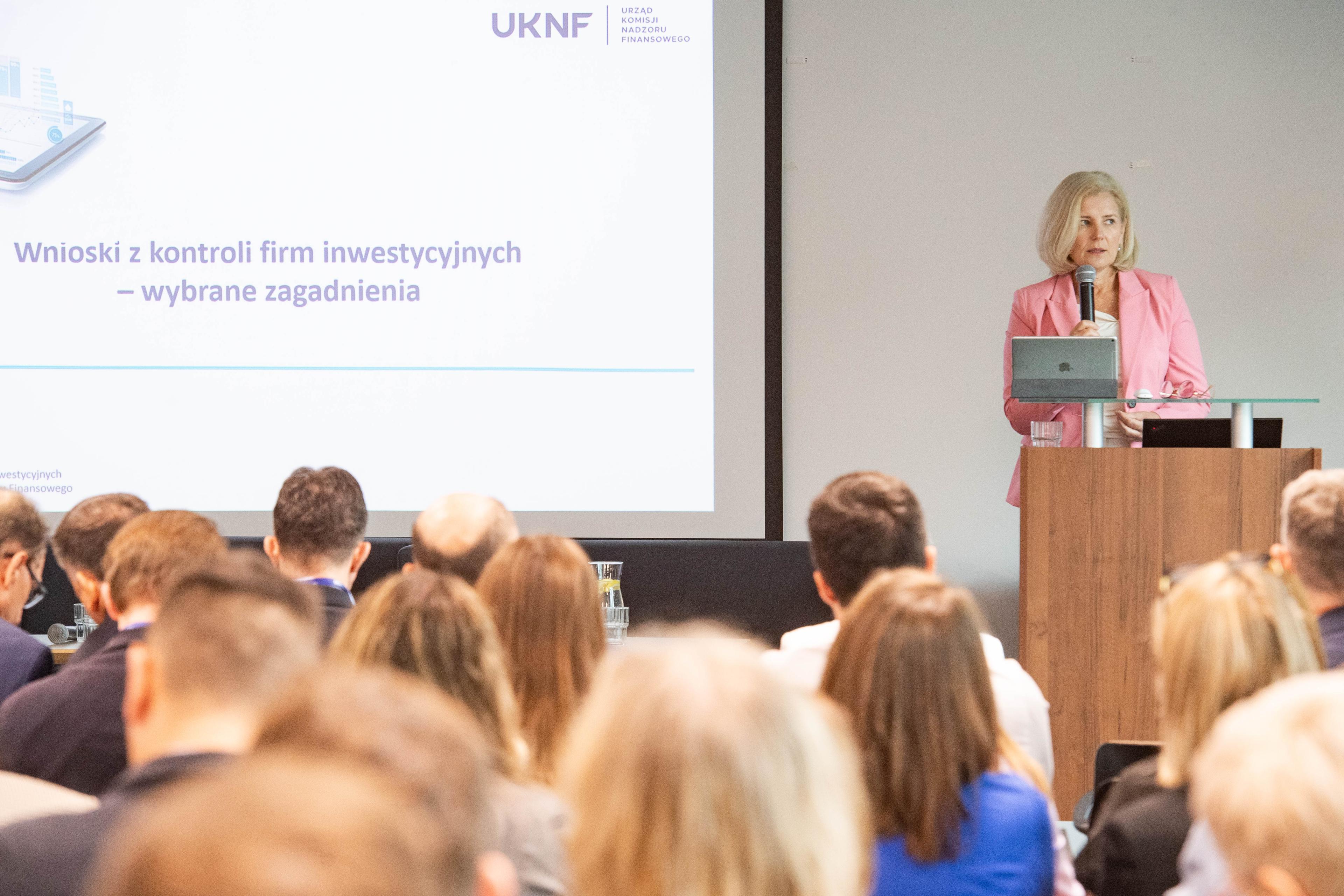 Agata Gawin on stage