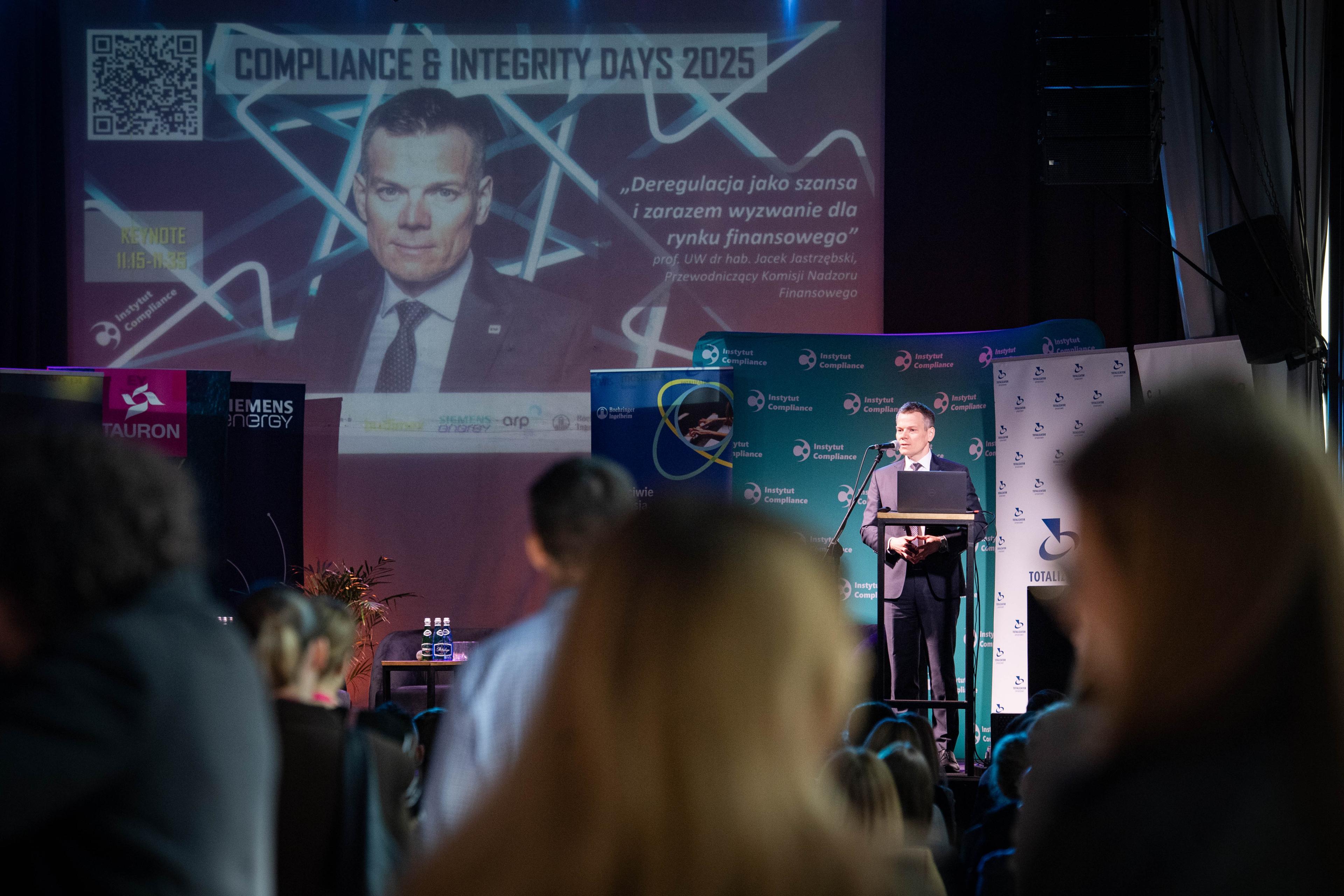 Jacek Jastrzębski on stage