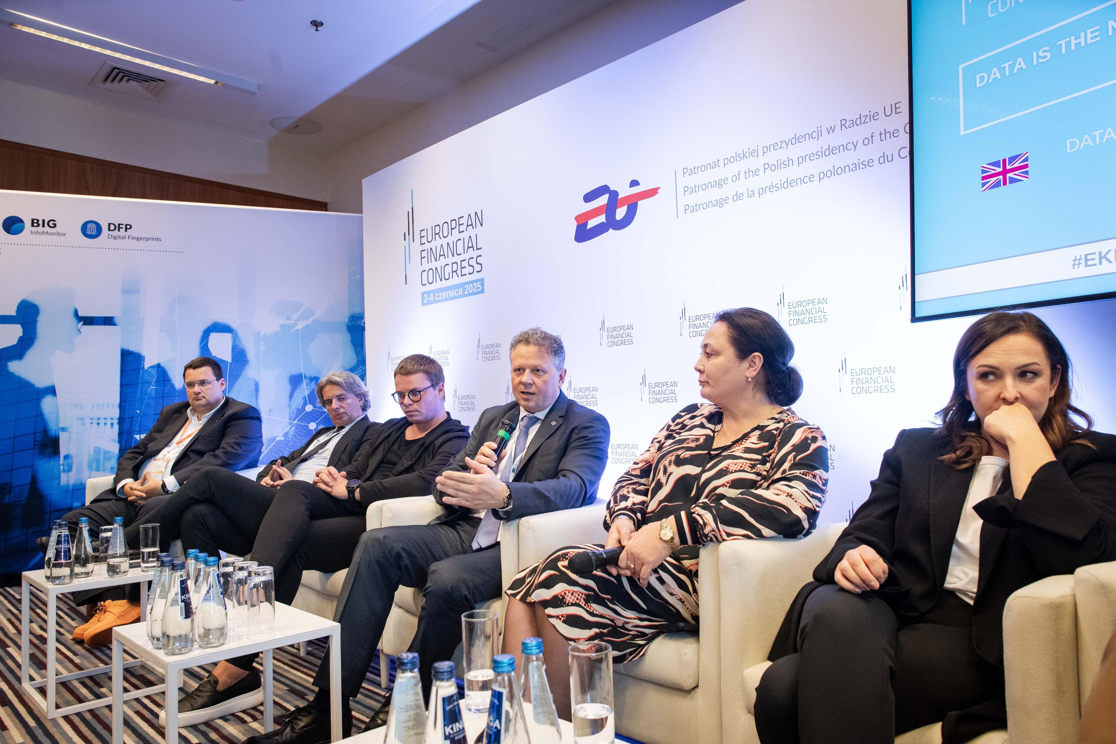 debate participants on stage