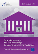 Bank jako instytucja zaufania publicznego