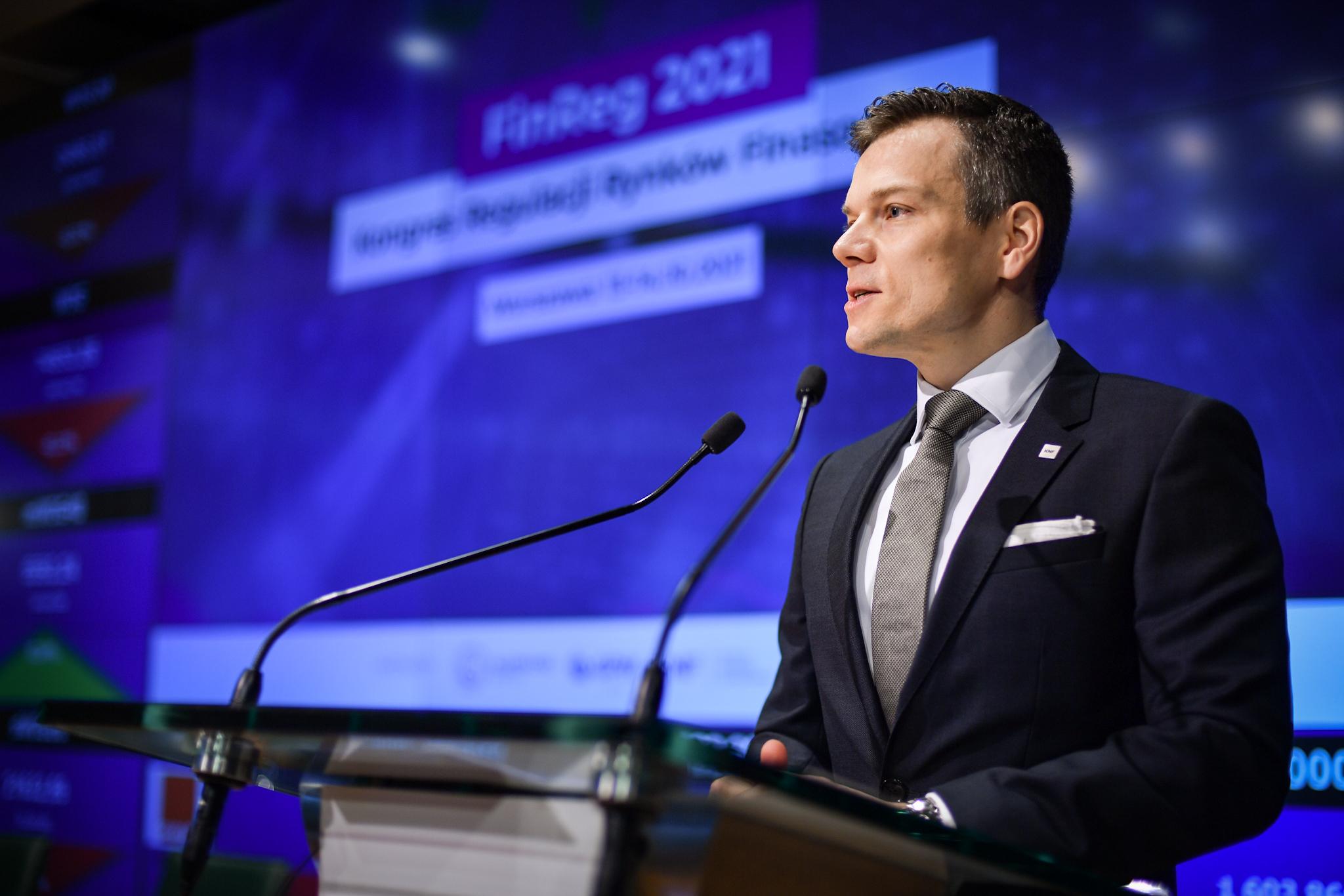 Jacek Jastrzębski, Przewodniczący KNF na Kongresie FinReg
