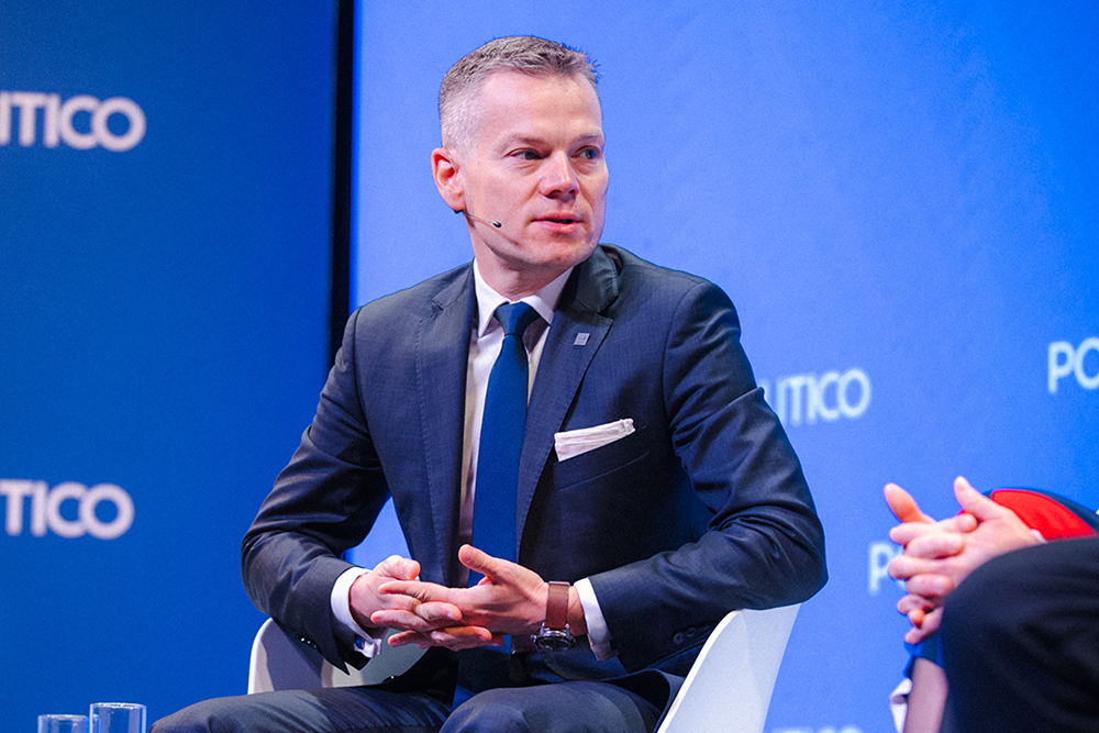 Jacek Jastrzębski at POLITICO’s European Resilience Summit