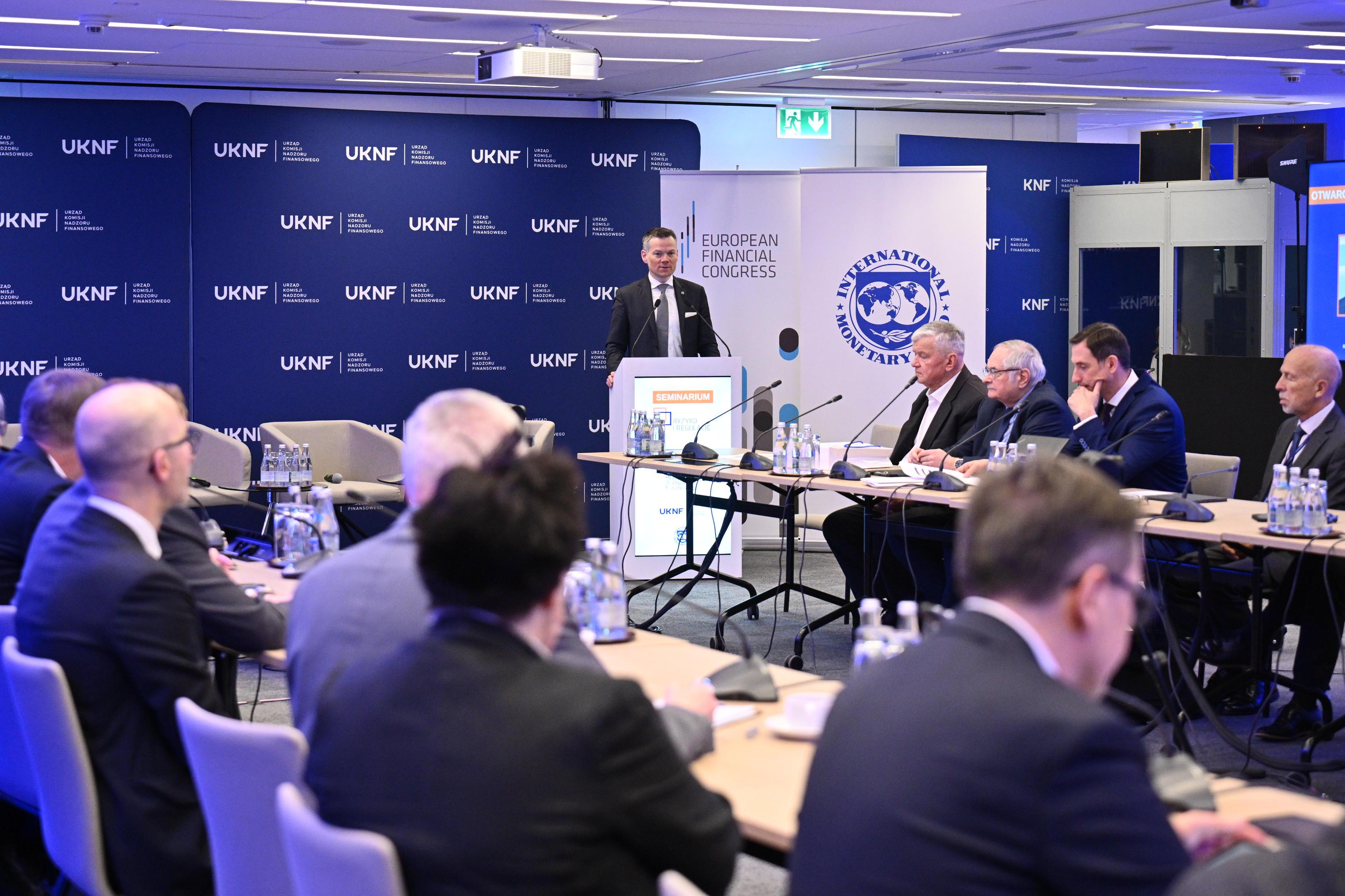 Jacek Jastrzębski otworzył seminarium „Ryzyko i Regulacje na Rynku Finansowym”-2