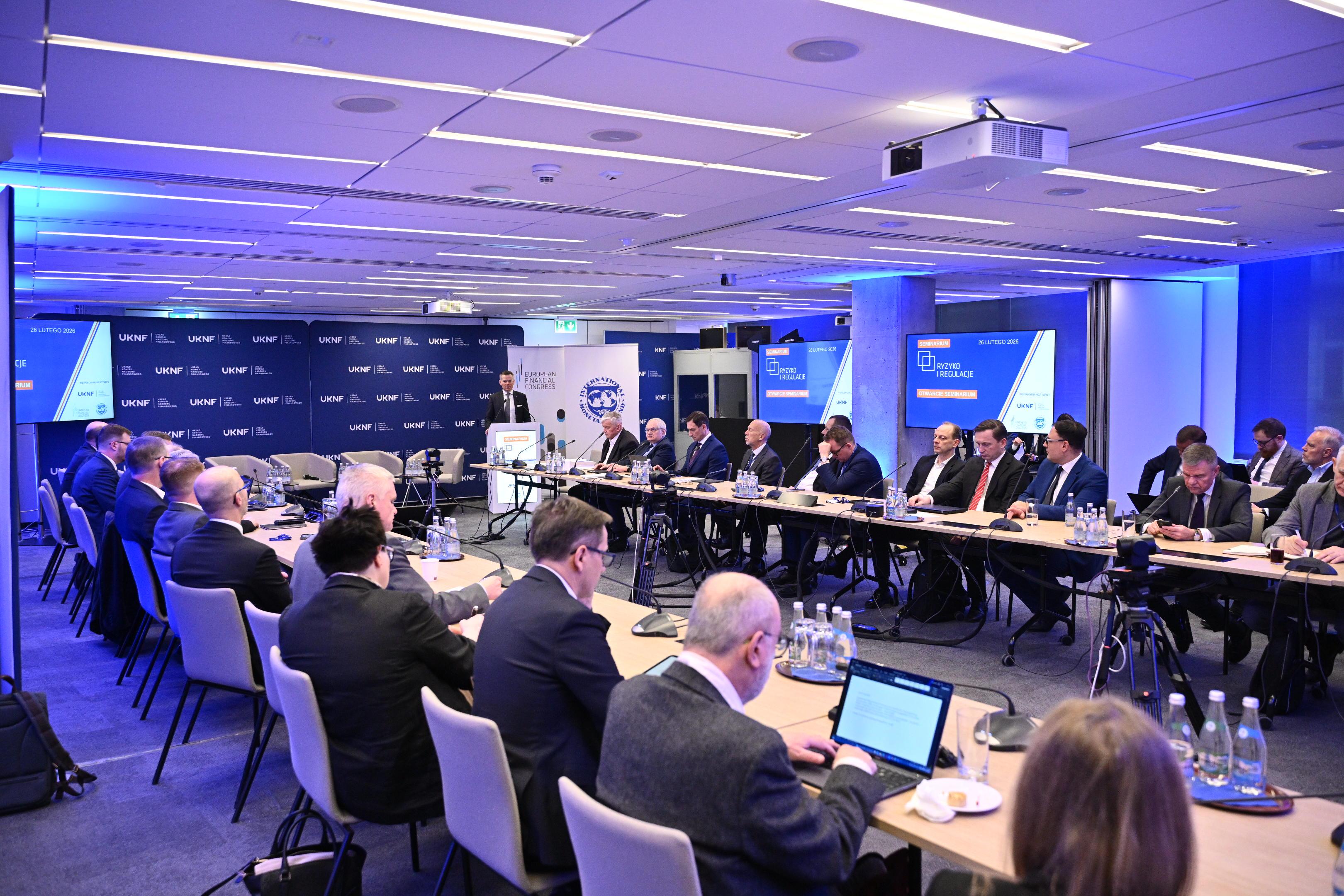 Jacek Jastrzębski otworzył seminarium „Ryzyko i Regulacje na Rynku Finansowym”-3