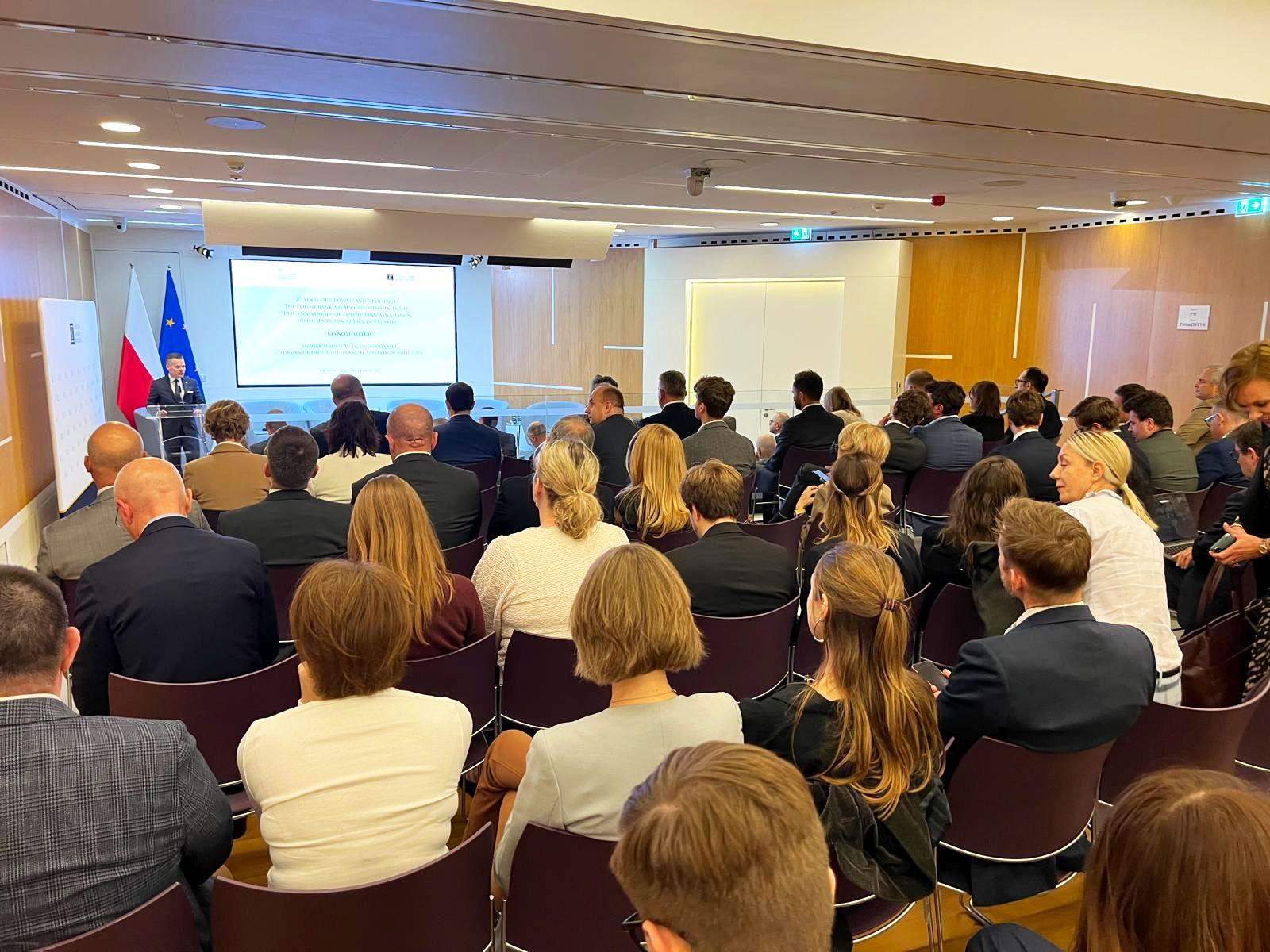 Jacek Jastrzębski podczas 10. rocznicy działalności Przedstawicielstwa ZBP w Brukseli -3