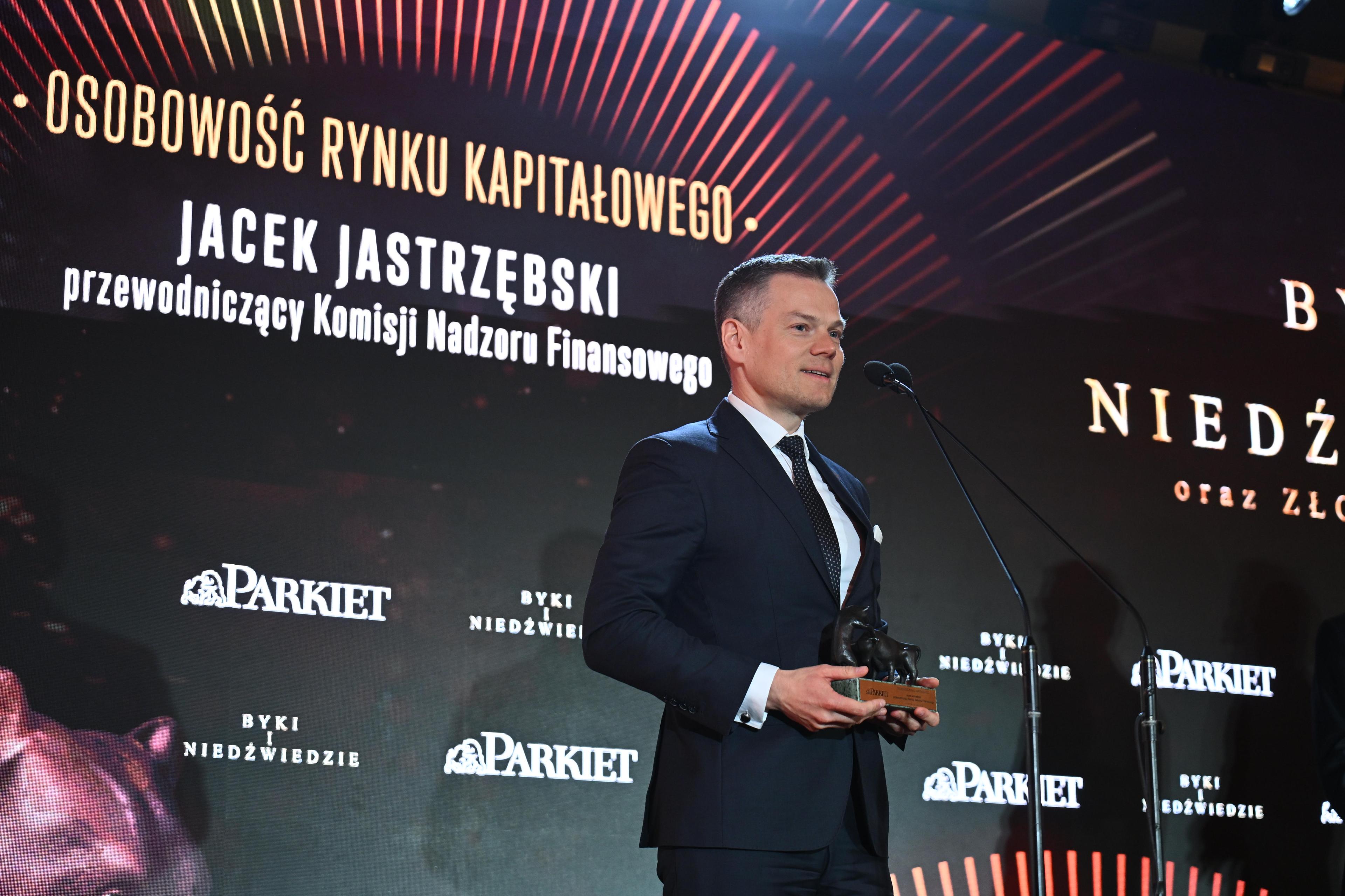 Jacek Jastrzębski z nagrodą "Osobowość rynku kapitałowego" - 1