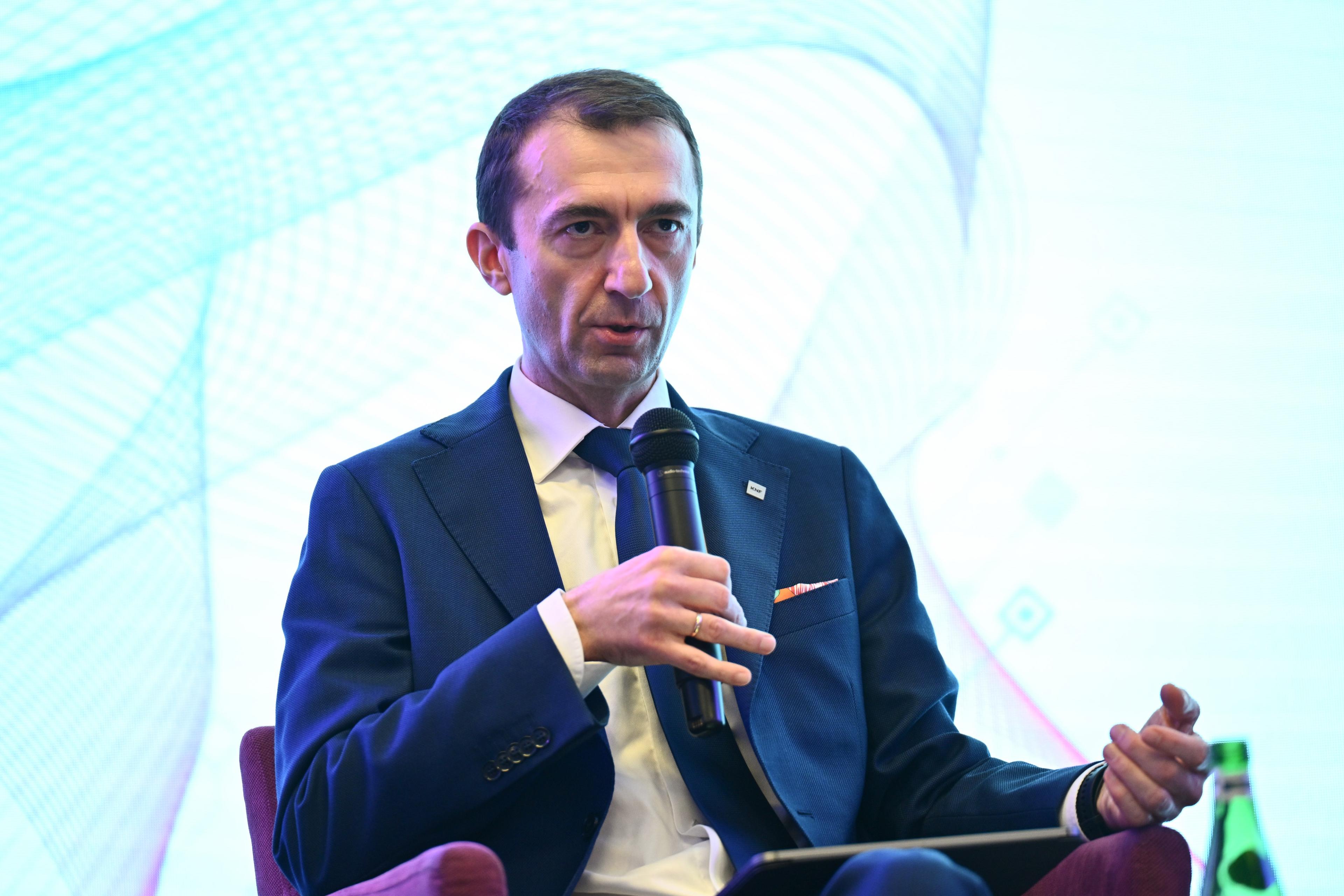 Krystian Wiercioch, Zastępca Przewodniczącego KNF, wystąpił podczas XV Kongresu Bancassurance