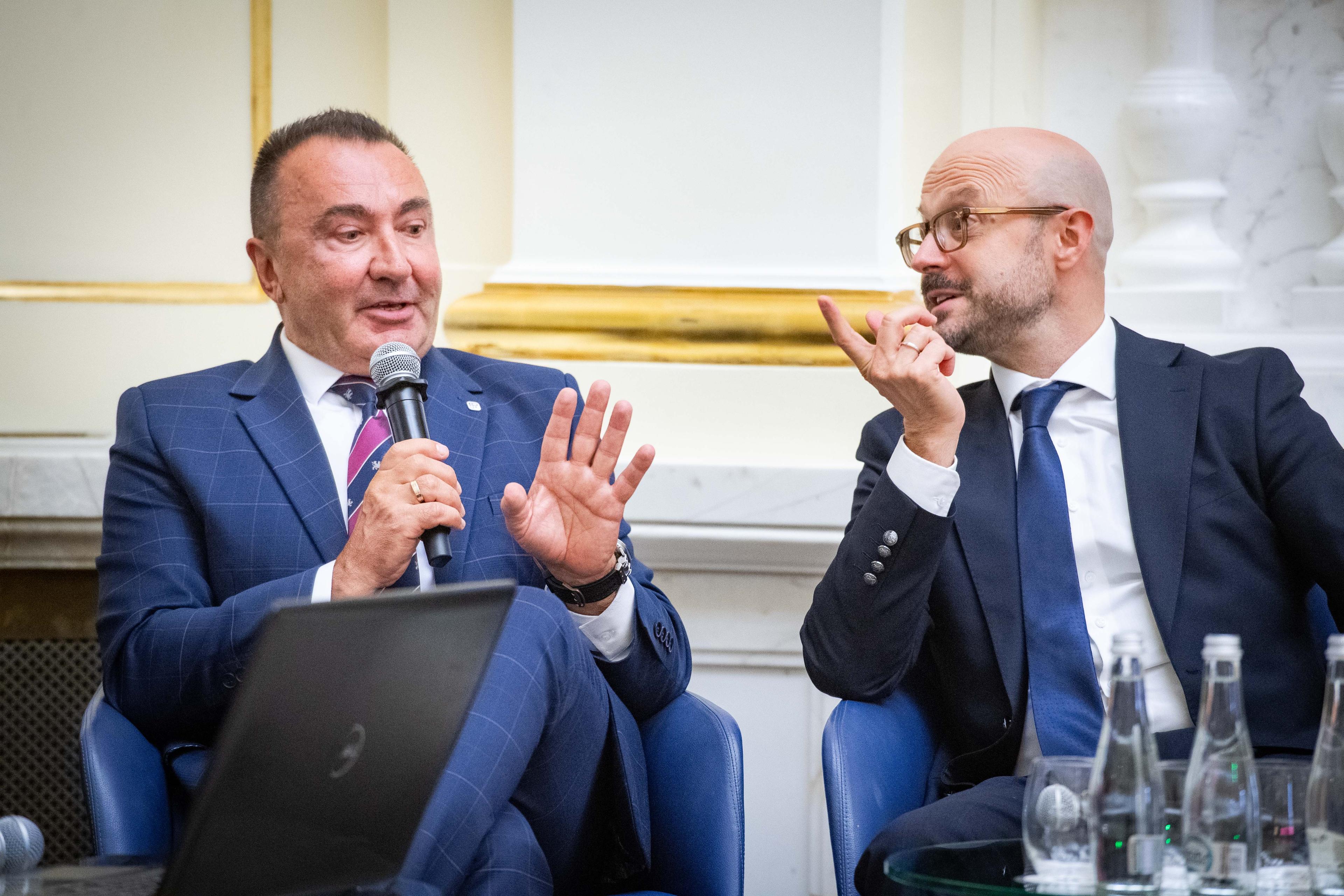 Zbigniew Wiliński podczas konferencji Legal FinTech